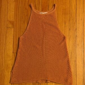 like NEW Zara Rust Knit Tank Top